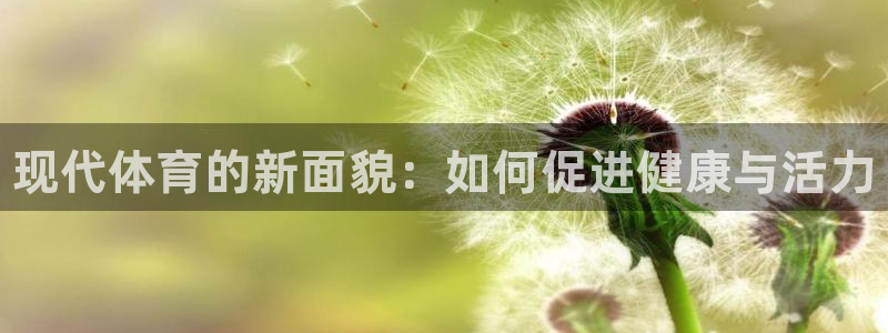 凯发官网下载：现代体育的新面貌：如何促进健康与活力